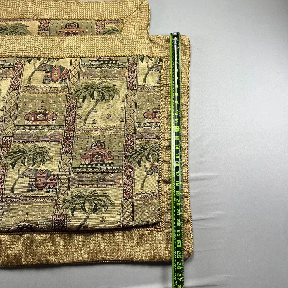 Set Of 2 Pacific Designs Standard Pillow Shams Multi Exotic Tapestry (25